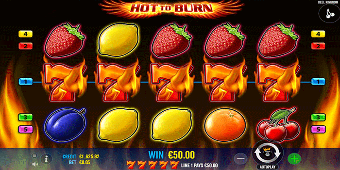 Rahasia Menang Slot Hot to Burn Dengan Pola Putaran
